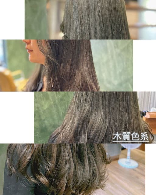 女生長髮、長瀏海、女生染髮