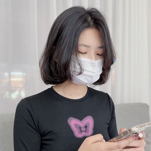 女生短髮、長瀏海、女生燙髮