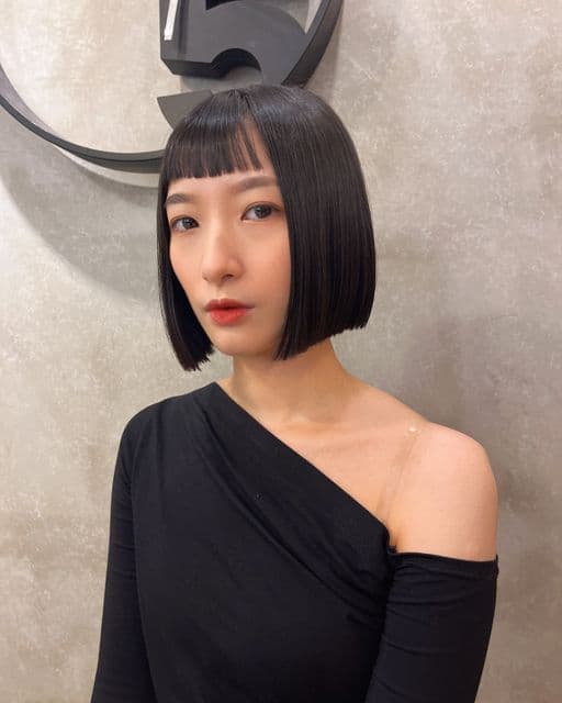 女生短髮、短瀏海、女生燙髮