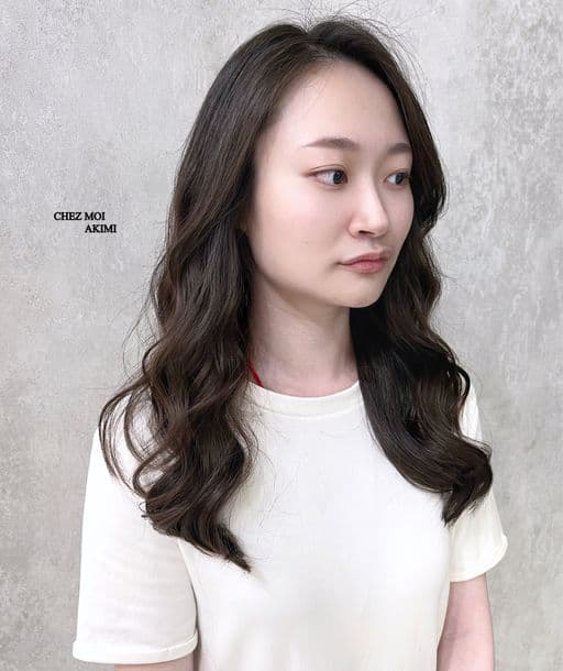 女生長髮、長瀏海、女生燙髮