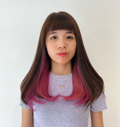女生長髮、女生染髮、漂色