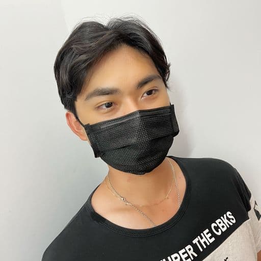 男生短髮、長瀏海、男生燙髮
