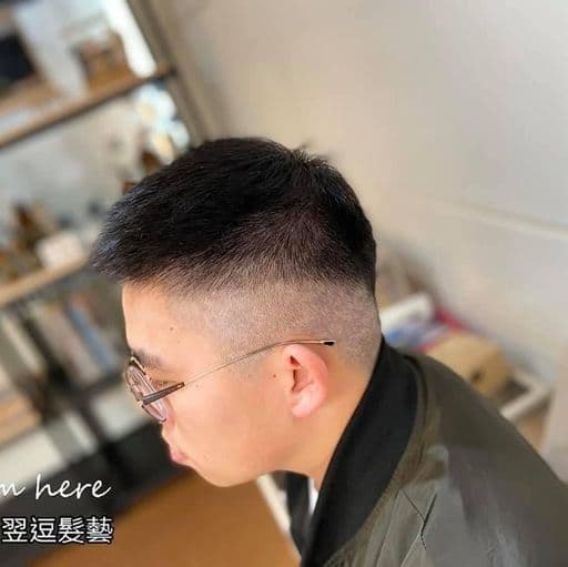 男生短髮、粗硬髮、男生Undercut