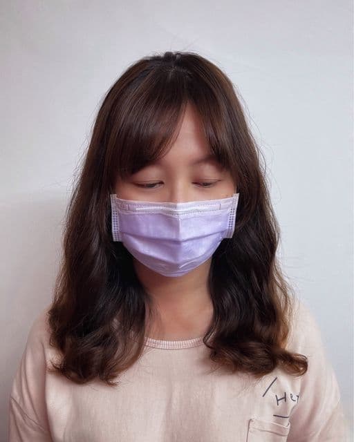 女生長髮、短瀏海、女生燙髮