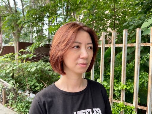 女生短髮、女生染髮、不用漂髮