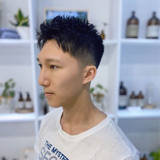 男生短髮、短瀏海、男士髮型