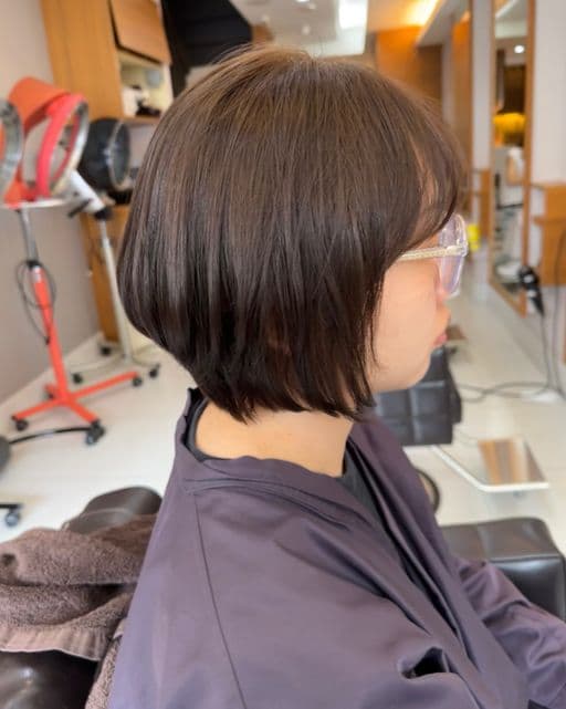女生短髮、短瀏海、女生染髮
