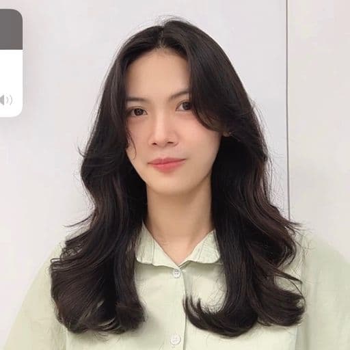女生長髮、長瀏海、女生燙髮