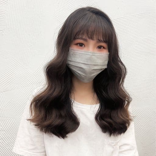 女生長髮、電棒造型、浪漫大卷