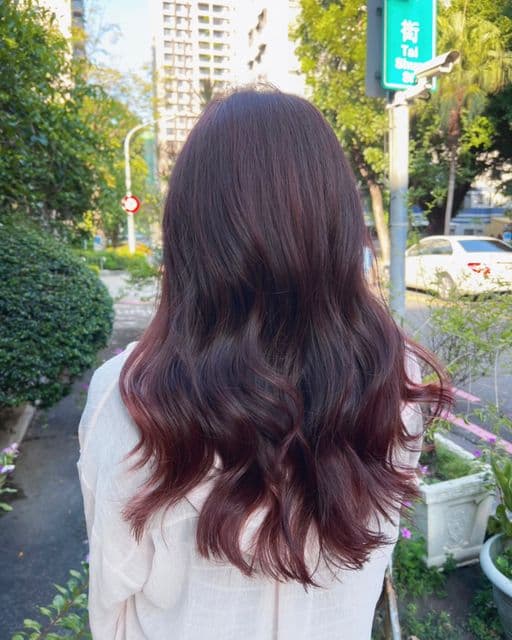 女生長髮、女生染髮、不用漂髮