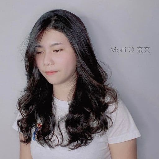 女生長髮、女生燙髮、溫塑燙