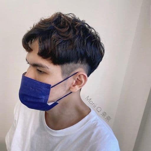 男生短髮、男生燙髮、冷燙
