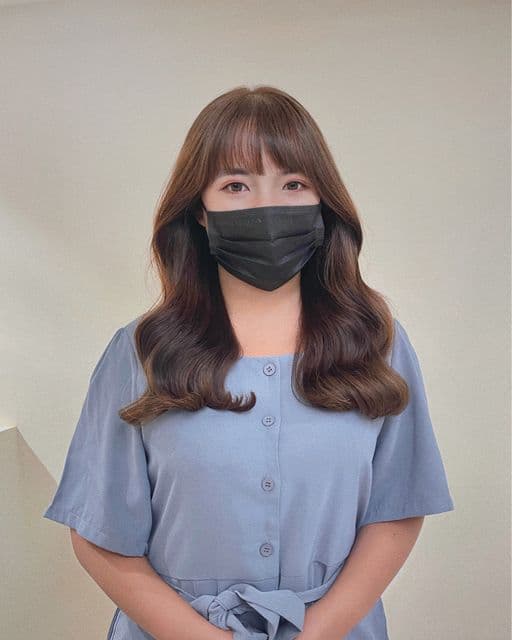 女生長髮、女生燙髮、溫塑燙