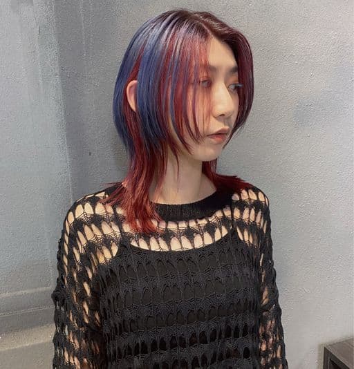 女生中長髮、女生狼尾髮、日系短髮