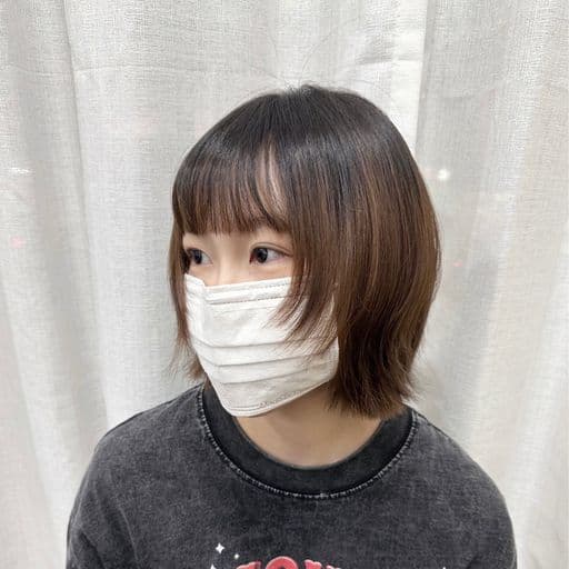 女生短髮、日系、士林髮型師Ibby