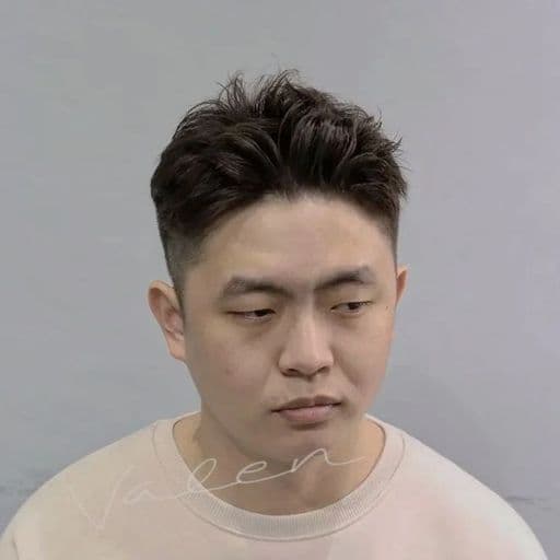 男生短髮、男生燙髮、冷燙