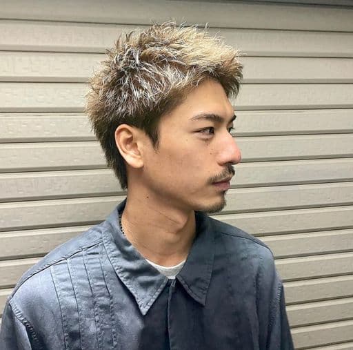 男生短髮、短瀏海、男生染髮