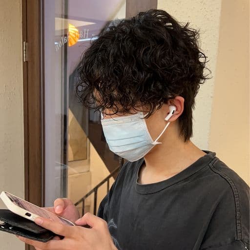 男生短髮、男生燙髮、冷燙