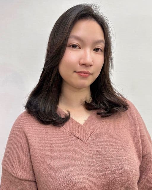 女生長髮、長瀏海、女生燙髮