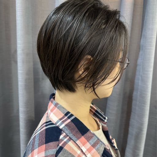 女生短髮、長瀏海、女生染髮