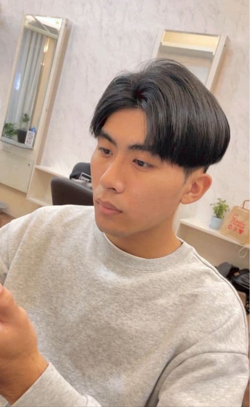 男生短髮、短瀏海、男生燙髮
