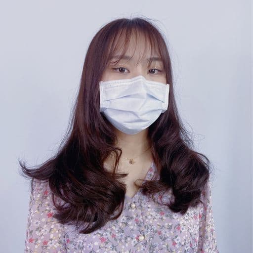 女生長髮、短瀏海、女生染髮