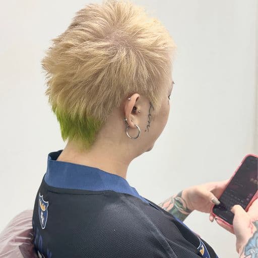 女生短髮、漂髮、台北剪髮