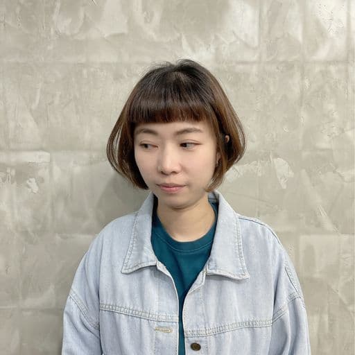 女生短髮、短瀏海、女生染髮