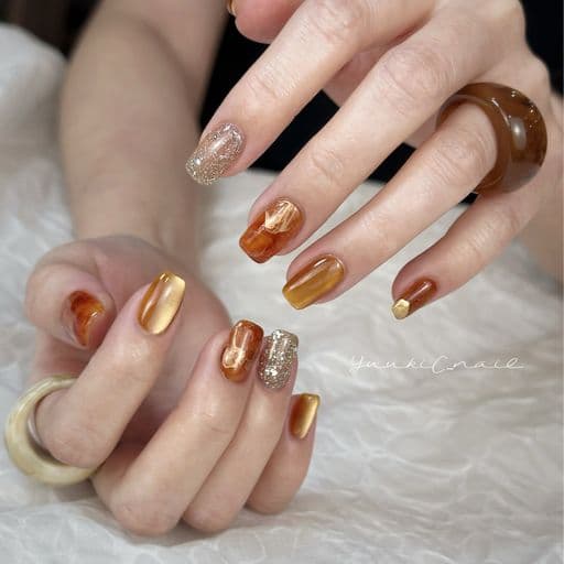 西區美甲、個性美甲、秋冬美甲