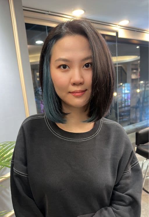 女生短髮、女生染髮、漂色