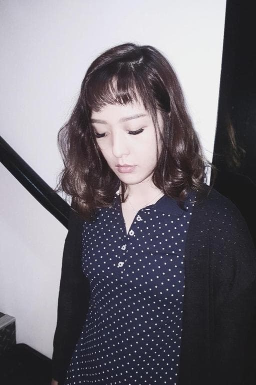 女生中長髮、浪漫大卷、日系