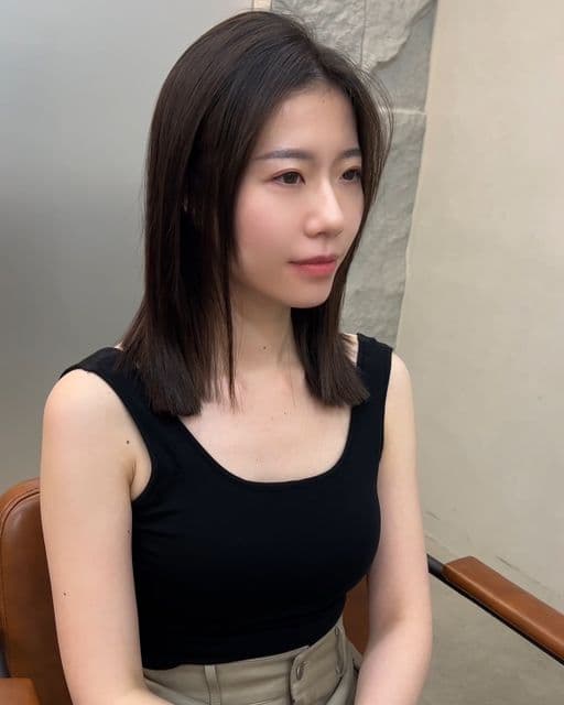 女生長髮、韓系、中長髮