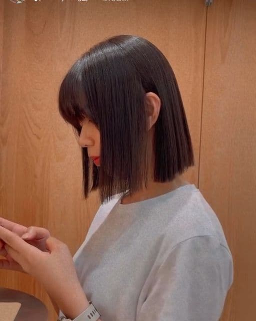 女生短髮、女生染髮、不用漂髮
