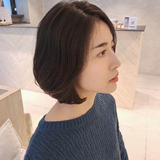 女生中長髮、女生燙髮、冷燙