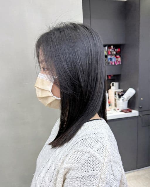 女生長髮、長瀏海、女生燙髮
