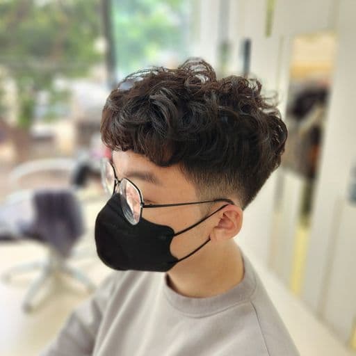 韓系男生燙髮、男生燙捲、蓬鬆羊毛捲髮