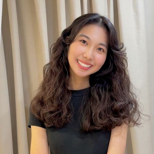 女生長髮、長瀏海、女生燙髮