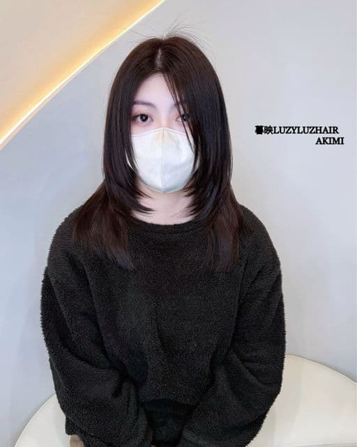 女生長髮、長瀏海、女生染髮