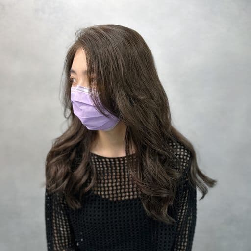 女生長髮、長瀏海、女生染髮