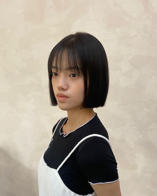 女生短髮、短瀏海、女生燙髮