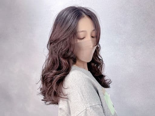 女生長髮、女生燙髮、溫塑燙