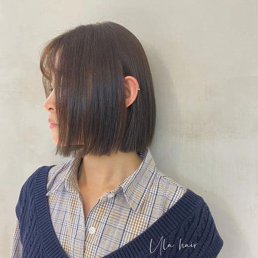 女生短髮、短瀏海、女生染髮