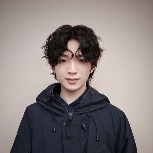 男生短髮、長瀏海、男生燙髮
