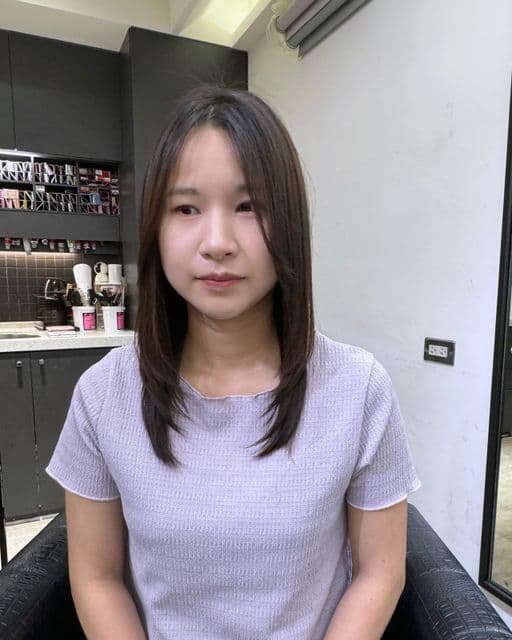女生長髮、長瀏海、女生染髮
