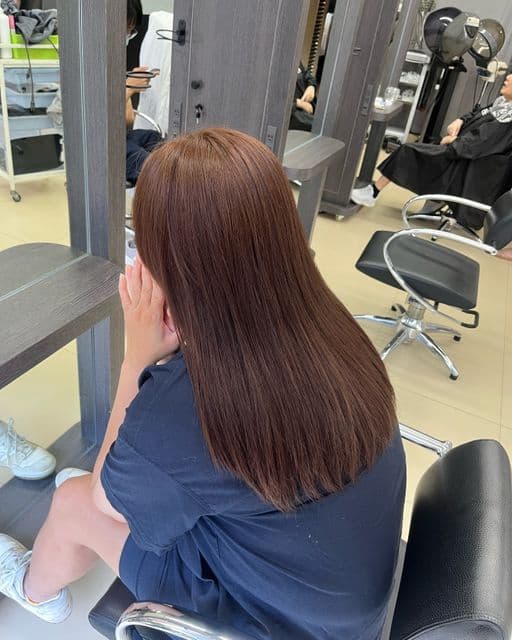 女生長髮、長瀏海、女生染髮