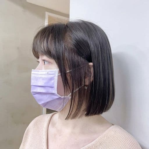 女生短髮、短瀏海、女生染髮