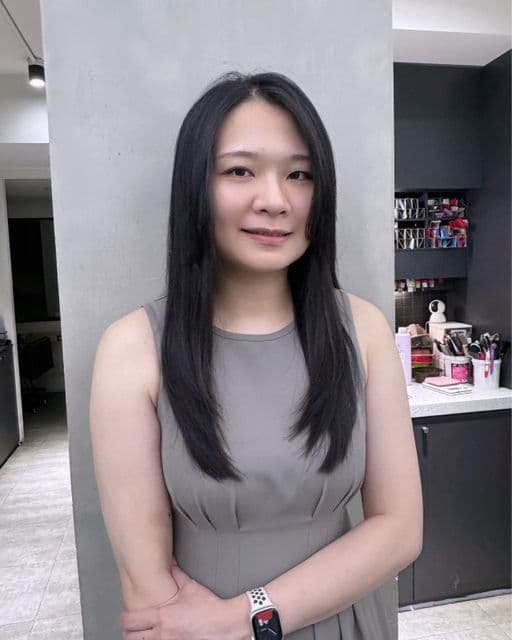 女生長髮、長瀏海、女生燙髮