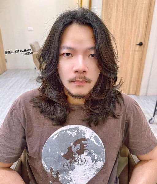 男生長髮、長瀏海、男生染髮