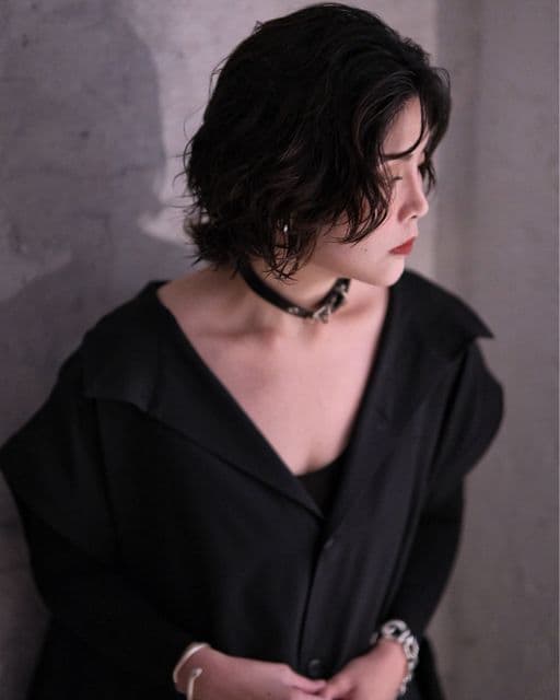 女生短髮、長瀏海、女生燙髮