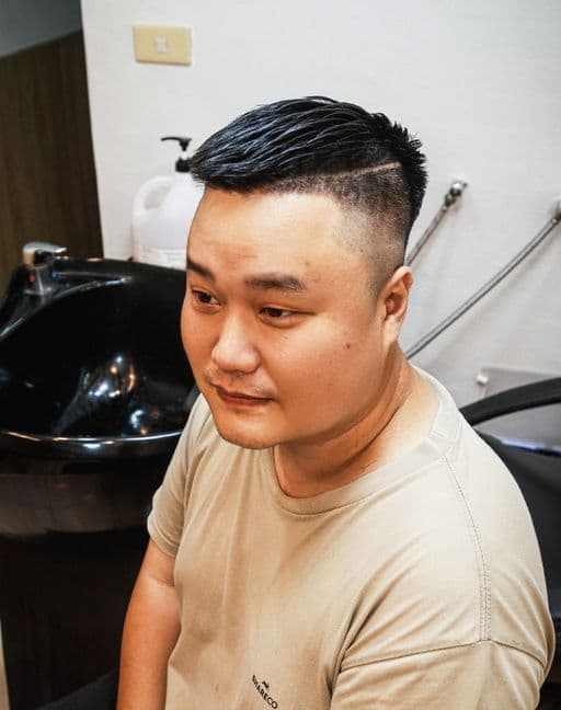 男生短髮、短瀏海、台北剪髮